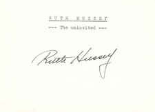 Ruth hussey autograph for sale  Las Vegas