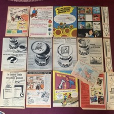 Tintin publicités années 60 Tonimalt orange Qtimbre cha-cha-rama stylo planta na sprzedaż  Wysyłka do Poland