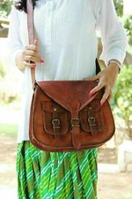 Bolsa tote feminina adulta de couro vintage bolsa satchel tiracolo carteiro comprar usado  Enviando para Brazil