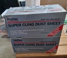 Supercling dust sheets for sale  WESTON-SUPER-MARE
