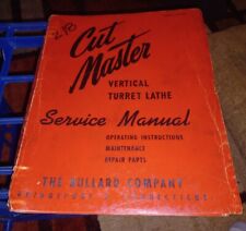 Bullard service manual for sale  Toledo