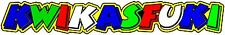 Usado, 2 x texto estilo Valentino Rossi - adesivos / decalques "KWIKASFUKI" - NÃO KAWASAKI comprar usado  Enviando para Brazil