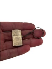 Mini chaveiro de bolso vintage latão isqueiro gasolina comprar usado  Enviando para Brazil