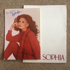 Autograph original sophia for sale  TODMORDEN
