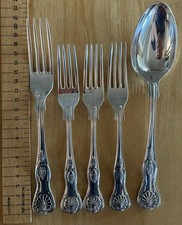 Kings pattern silver for sale  HITCHIN