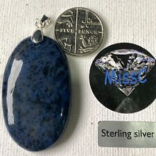 Dumortierite 38x23mm oval for sale  RUGBY