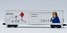 Ben Franklin. Escala N. SSD Box Car 50' Road # BF 1003. Bev-Bel., usado comprar usado  Enviando para Brazil