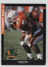 1993 Bumble Bee Miami Hurricanes Robert Bass comprar usado  Enviando para Brazil