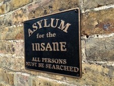 Asylum insane cast for sale  BELFAST