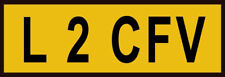 Cherished plate digit for sale  POULTON-LE-FYLDE