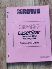 Rowe 100 laser for sale  PRESTON