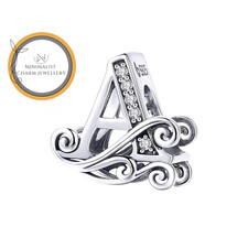 Calligraphic letter charm for sale  Lyndhurst