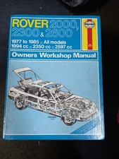 Haynes manual rover for sale  BILSTON