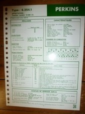 6.354.1 fiche technique d'occasion  France