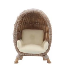 Dollhouse miniature rattan for sale  Coeur D Alene