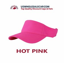 Plain cotton visor for sale  Los Angeles