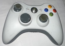 Controle sem fio oficial Microsoft Xbox OEM branco/cinza testado funcionando comprar usado  Enviando para Brazil