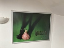 Wicked cinema poster for sale  KINGSBRIDGE