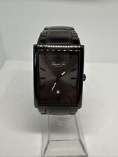 Relógio masculino Kenneth Cole KC 3957 retangular aço inoxidável mostrador cinza comprar usado  Enviando para Brazil
