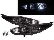 Farol Fiesta BE91 13-17 FACELIFT guia LED projetor halo preto para FORD LH comprar usado  Enviando para Brazil