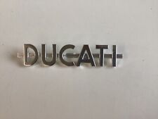 Ducati schriftzug chrom gebraucht kaufen  Schwabach