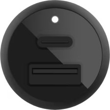Carregador USB-A/C Belkin CCB004BTBK BoostCharge plug-in duplo para carro comprar usado  Enviando para Brazil