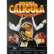 Orgies caligula affiche d'occasion  Villeneuve-lès-Avignon