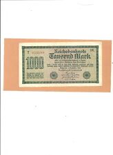 Billet allemagne 1000 d'occasion  Digne-les-Bains
