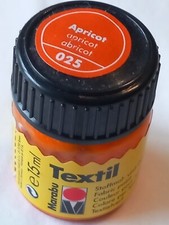 Stoffmalfarbe apricot 025 gebraucht kaufen  Dinslaken