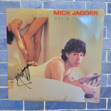 Mick Jagger | lp assinado | She's The Boss comprar usado  Enviando para Brazil