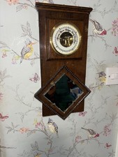 Barometer oak mirror for sale  ORMSKIRK