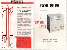 Dépliant rosières présente d'occasion  Hazebrouck