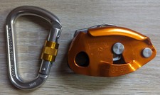 Petzl arancione grigri usato  Spedire a Italy