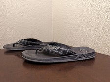 Sandálias chinelo Reef Cushion Lux chinelo preto masculino tamanho 12 comprar usado  Enviando para Brazil