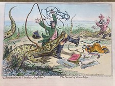 James gillray print for sale  SWAFFHAM
