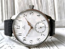 Usado, Relógio de bolso Omega movimento NOVO mostrador esmaltado original relógio de casamento presente arte comprar usado  Enviando para Brazil