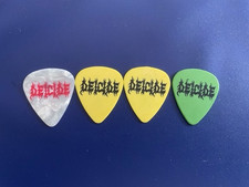 ((( DEICIDE )) palhetas de guitarra LOTE de QUATRO (4) MUITO RARAS!!! LOTE #5 comprar usado  Enviando para Brazil