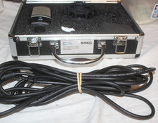 Usado, Microfone AKG C214 profissional grande diafragma condensador microfone com estojo comprar usado Usado, Microfone AKG C214 profissional grande diafragma condensador microfone com estojo comprar usado  Enviando para Brazil
