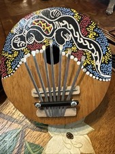 Painted coconut mbira for sale  Nashville