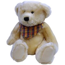 Beiger teddybär buntem gebraucht kaufen  Neusäß