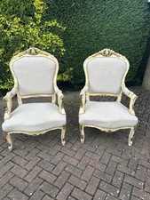 French style armchairs for sale  SAWBRIDGEWORTH