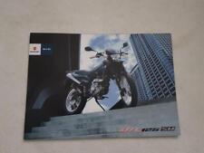 Suzuki dr125sm motorcycle for sale  LEICESTER