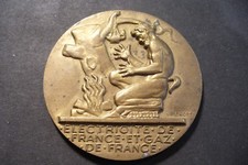 Ancienne médaille edf d'occasion  Senones