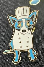 Broche de lapela esmaltado azul para cachorro George Rodrigue comprar usado  Enviando para Brazil