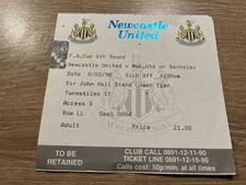 Newcastle manchester united for sale  BURY