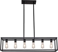 Black chandelier light for sale  Warsaw