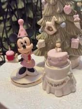 Usado, Estátua de feliz aniversário Lenox Minnie estatueta escultura colecionável presente comprar usado  Enviando para Brazil