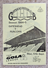 Gateshead runcorn 1984 for sale  Shipping to Ireland