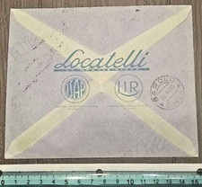 LOCATELLI_ MOGADISCIO 1940_ BUSTA PUBBLICITARIA VIAGGIATA per L'OPERA PIA BAROLO comprar usado  Enviando para Brazil