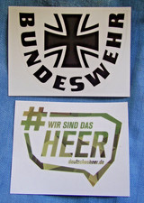 Aufkleber bundeswehr eisernes gebraucht kaufen  Dallgow